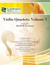 VIOLIN QUARTETS #3 cover